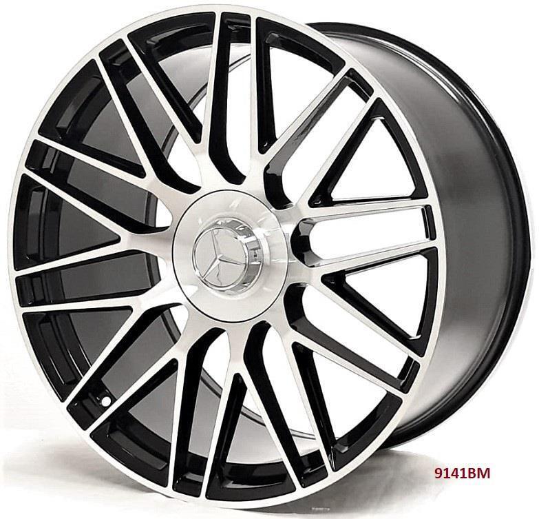 20'' wheels for Mercedes E350 SEDAN 2020 & UP 20x8.5/9.5" 5x112