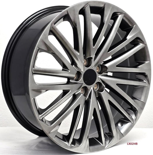 20'' wheels for LEXUS RX450H F SPORT 2019 & UP 5x114.3 20x8"