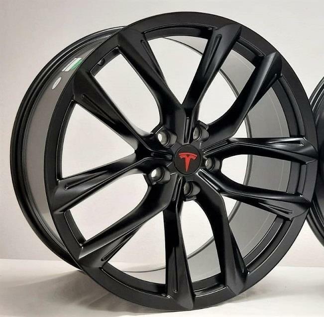 22" wheels fits TESLA MODEL X 90D 2015-17  (staggered 22x9"/22x10")