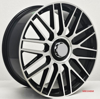 20'' wheels for Mercedes E350 SEDAN 2020 & UP (Staggered 20x8.5/9.5")