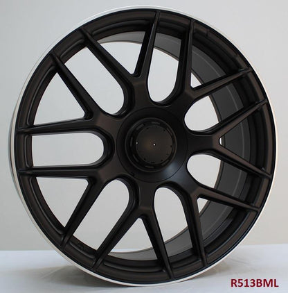 19'' wheels for Mercedes E350 SEDAN RWD 2010-16 19x8.5/9.5" 5x112