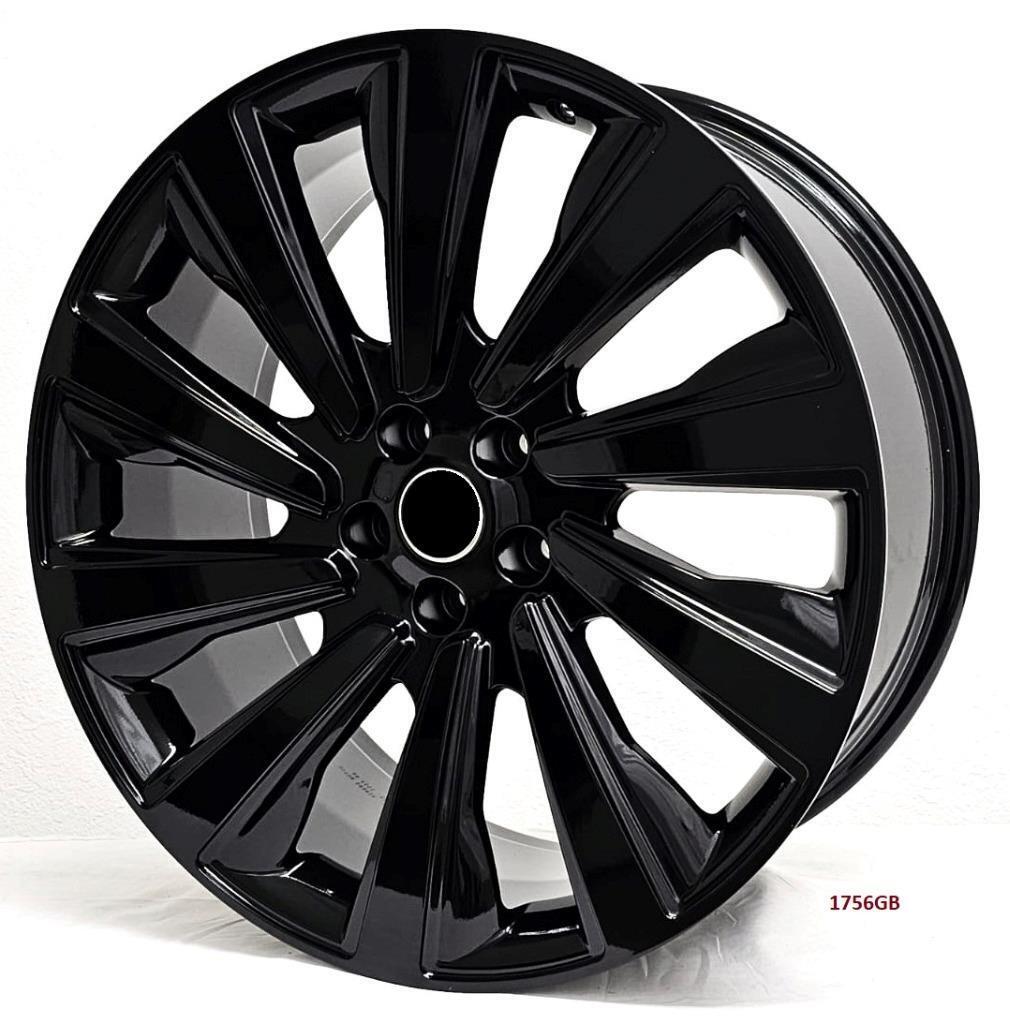 22" wheels for RANGE ROVER FULL SIZE P440e SE (2023 & UP) 5x120 22x9.5