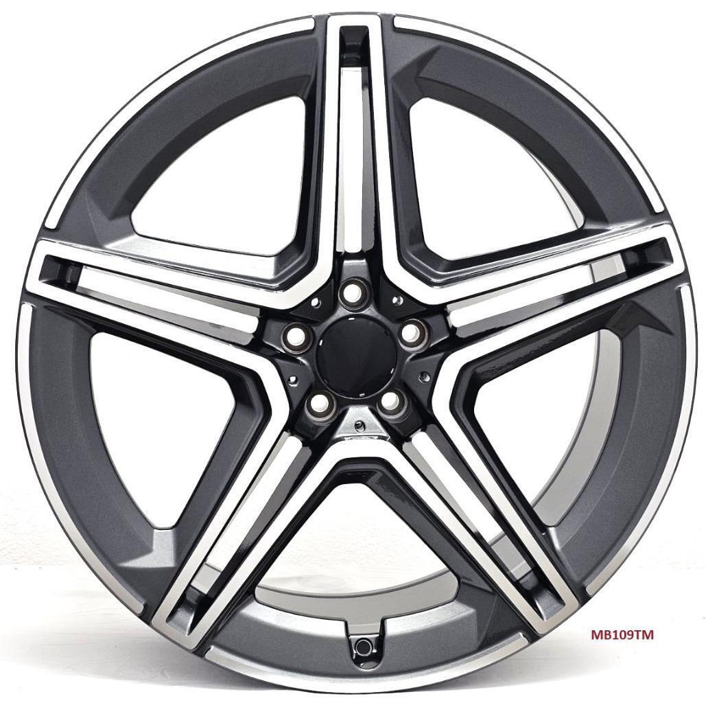 22'' wheels for Mercedes GLE580 4MATIC SUV 2020 & UP (22x9.5/22x11.5") 5x112