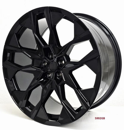 22'' wheels for BMW X6 M50i 2020 & UP 22x9.5/10.5" 5x112