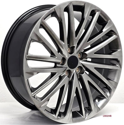 20'' wheels for LEXUS RX350L AWD 2019 & UP 5x114.3 20x8"