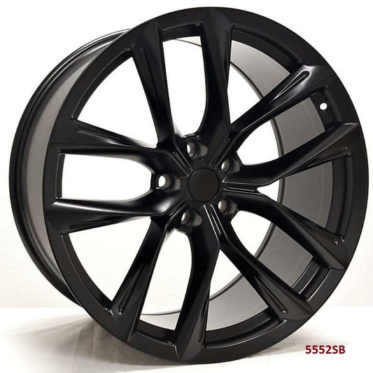 22" wheels fits TESLA MODEL X 60D 2015-16  (staggered 22x9"/22x10")