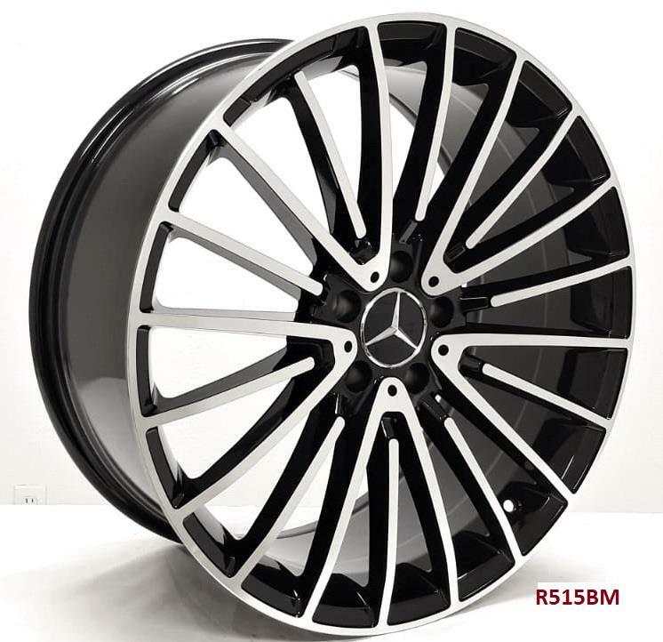 20'' wheels for Mercedes E350 SEDAN RWD 2010-16 (Staggered 20x8.5/9.5)
