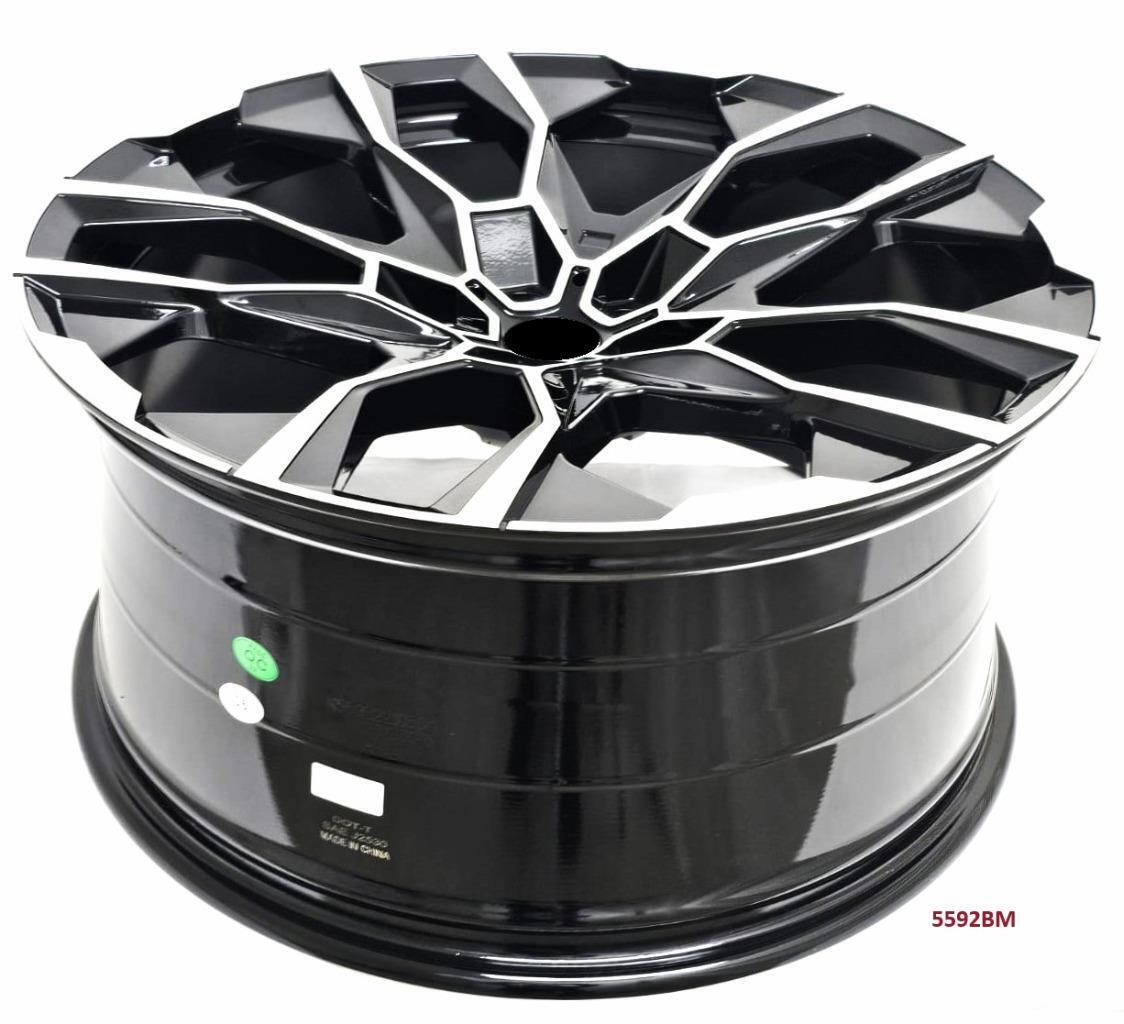 22'' wheels for BMW X6 M50i 2020 & UP 22x9.5/10.5" 5x112