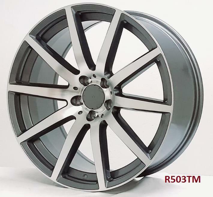 20'' wheels for Mercedes E350 4MATIC SEDAN 2020 & UP (Staggered 20x8.5/9.5")