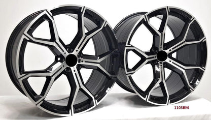 21'' wheels for BMW X6 X Drive 50i Base 2013-19 5x120