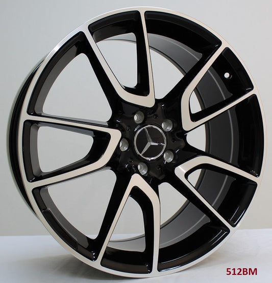 19'' wheels for Mercedes E300 SEDAN 2017-19 (Staggered 19x8.5/9.5)