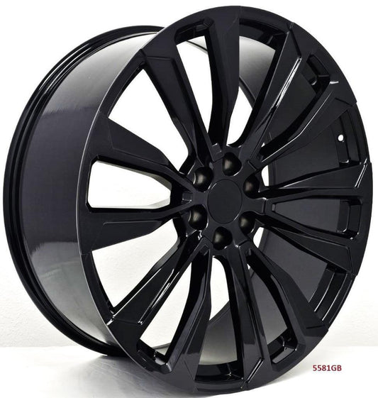 26" WHEELS FOR CHEVY SUBURBAN 2021 & UP 26x10 6x139.7 (4 wheels)