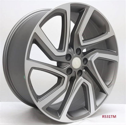 22" Wheels for LAND ROVER DISCOVERY FULL SIZE SE 2017 & UP 22x9.5" 5X120