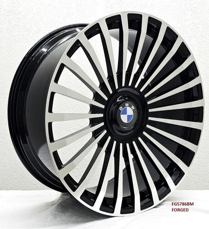 22'' FORGED wheels for BMW X6 S Drive 40i 2020 & UP 22x9.5/10.5" 5x112