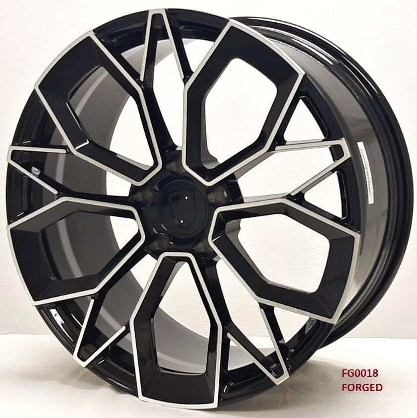 21'' FORGED wheels for PORSCHE TAYCAN TURBO S 2020 & UP  21X9.5"/11.5"