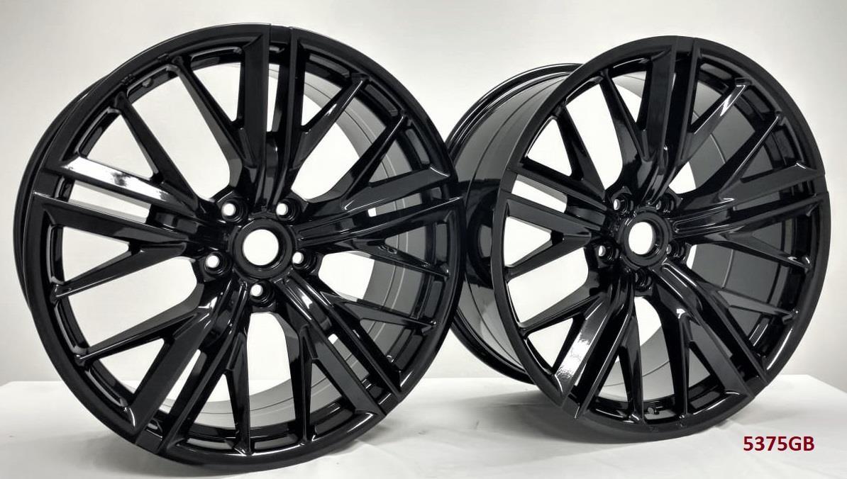 20" WHEELS FOR CHEVY CAMARO LS LT SS 2010-20 5x120 (staggered 20x9"/20x10")
