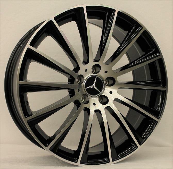 20'' wheels for Mercedes E450 4MATIC CABRIOLET 2019 & UP (Staggered 20x8.5/9.5)
