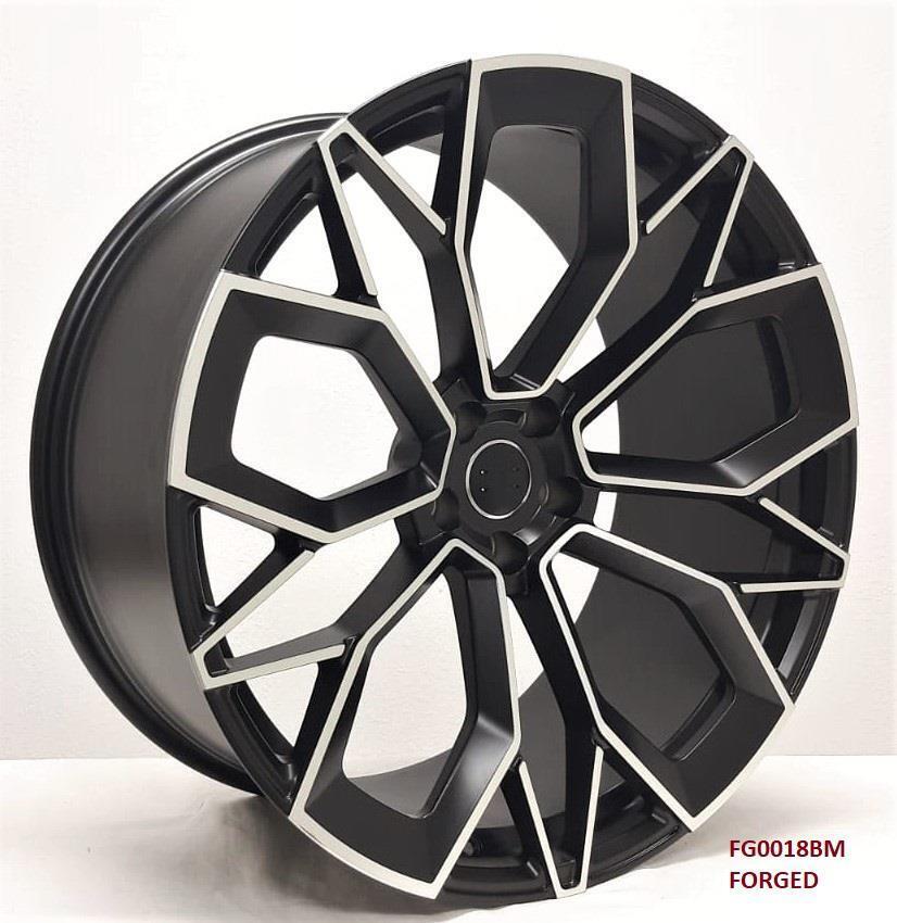 22'' FORGED wheels for AUDI Q8 3.0 PREMIUM PLUS 2019 & UP 22x10 5x112 +20MM
