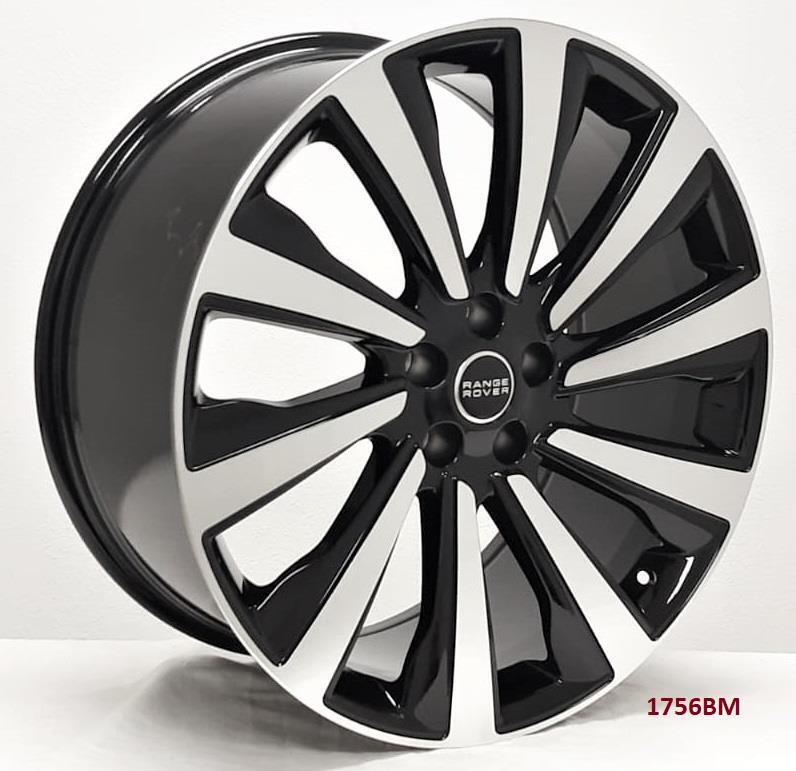 22" wheels for RANGE ROVER FULL SIZE P530 SV AUTOBIOGRAPHY (2023 MODEL) 5x120