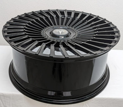 22" FORGED wheels for TESLA MODEL X LONG RANGE 2019 & UP(staggered 22x9"/22x10")
