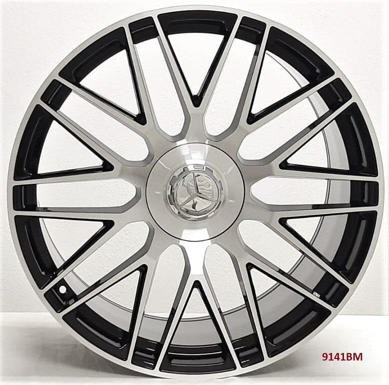 20'' wheels for Mercedes E350 SEDAN 2020 & UP 20x8.5/9.5" 5x112