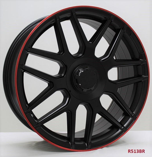 19'' wheels for Mercedes C350 SPORT 2008-14 staggered 19x8.5"/19x9.5"