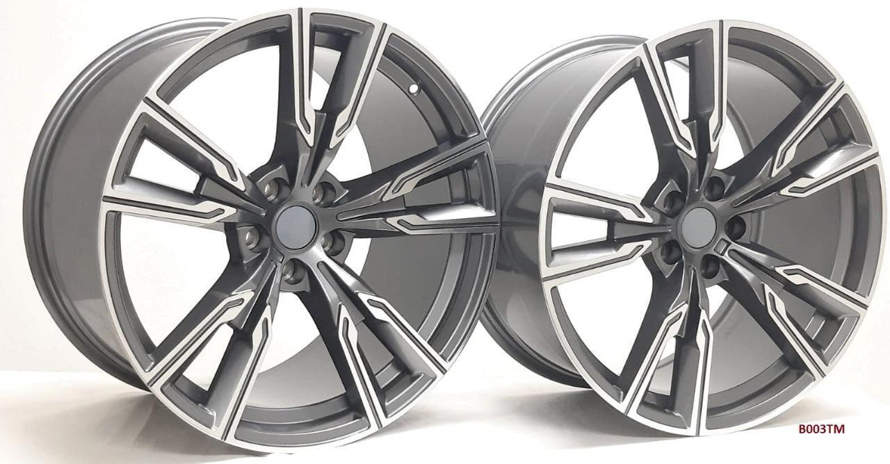 20'' wheels for BMW X5 X Drive 50i 2019 & UP (20x10/20x11") 5x112