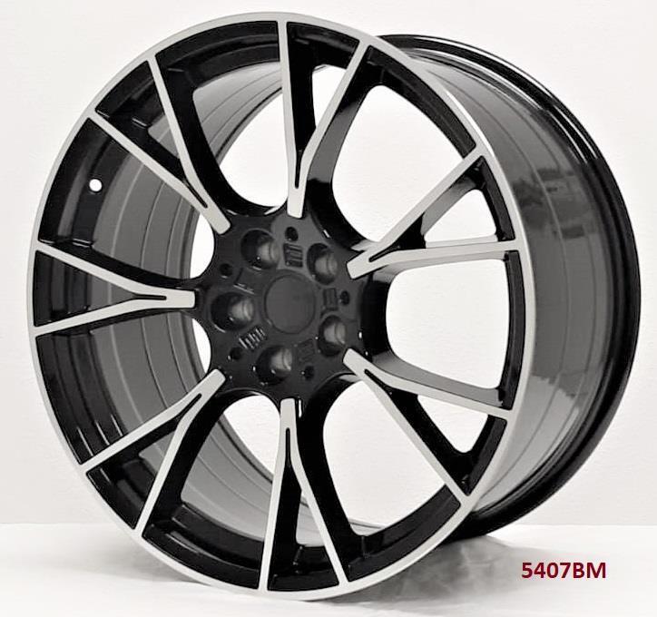 20'' wheels for BMW 640 650 COUPE CONVERTIBLE XDRIVE 2012 & UP 5x120 20x8.5/9.5"