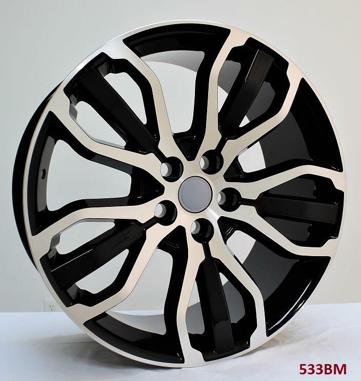 21" Wheels for LAND ROVER DISCOVERY FULL SIZE HSE 2017 & UP 21x9.5