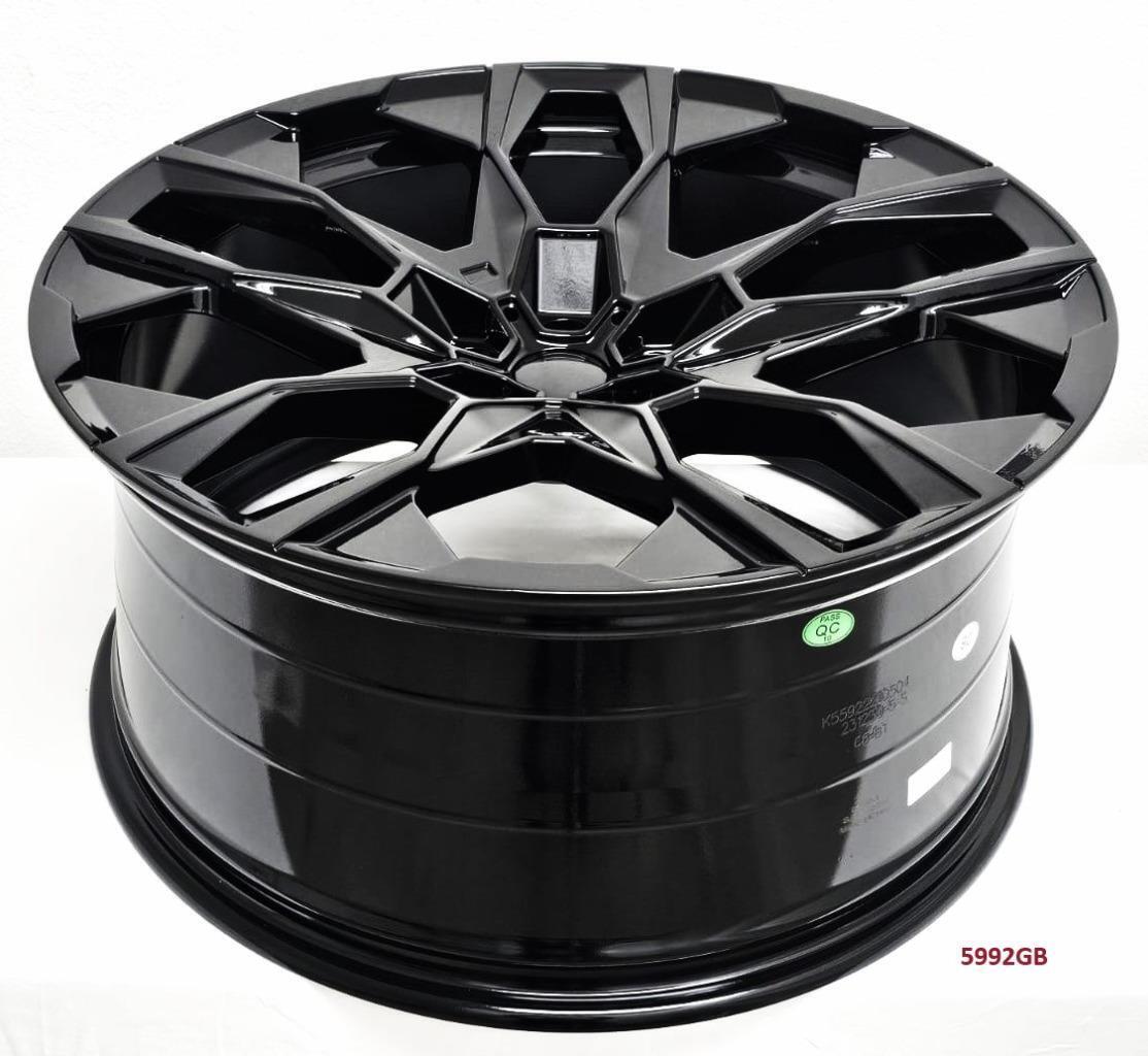 22'' wheels for BMW X5 S Drive 40i 2020 & UP 22x9.5/10.5" 5x112