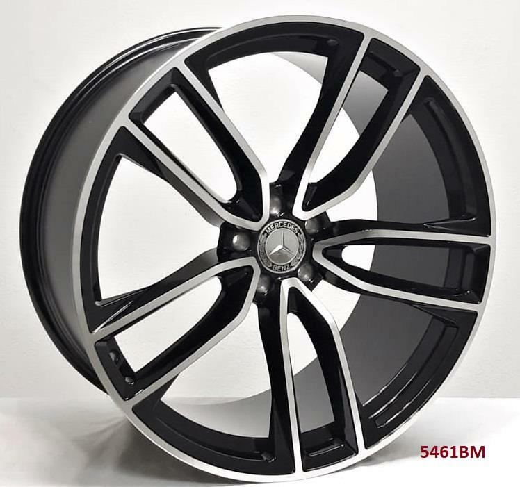 20'' wheels for Mercedes E350 SEDAN RWD 2010-16 (Staggered 20x8.5/9.5)