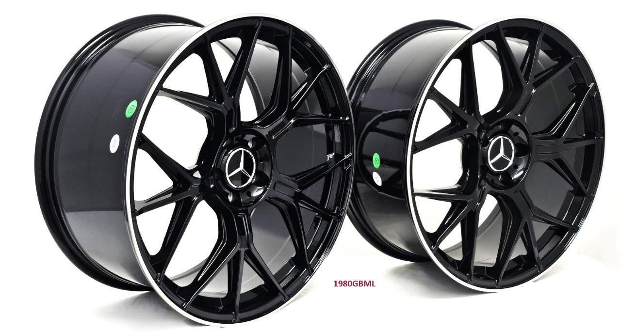 20'' wheels for Mercedes E350 SEDAN 2020 & UP (Staggered 20x8.5/9.5")