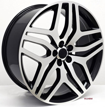 22" wheels for LAND ROVER DEFENDER 110 5.0L 2021 & UP 5x120 22x9.5