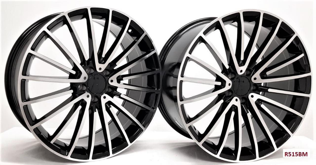 20'' wheels for Mercedes S550 4MATIC COUPE 2015-17 (Staggered 20x8.5/9.5)