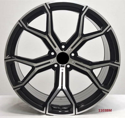 21'' wheels for BMW X5 S Drive 35i Base luxury M Sport 2014-18 (21x9.5/10.5")