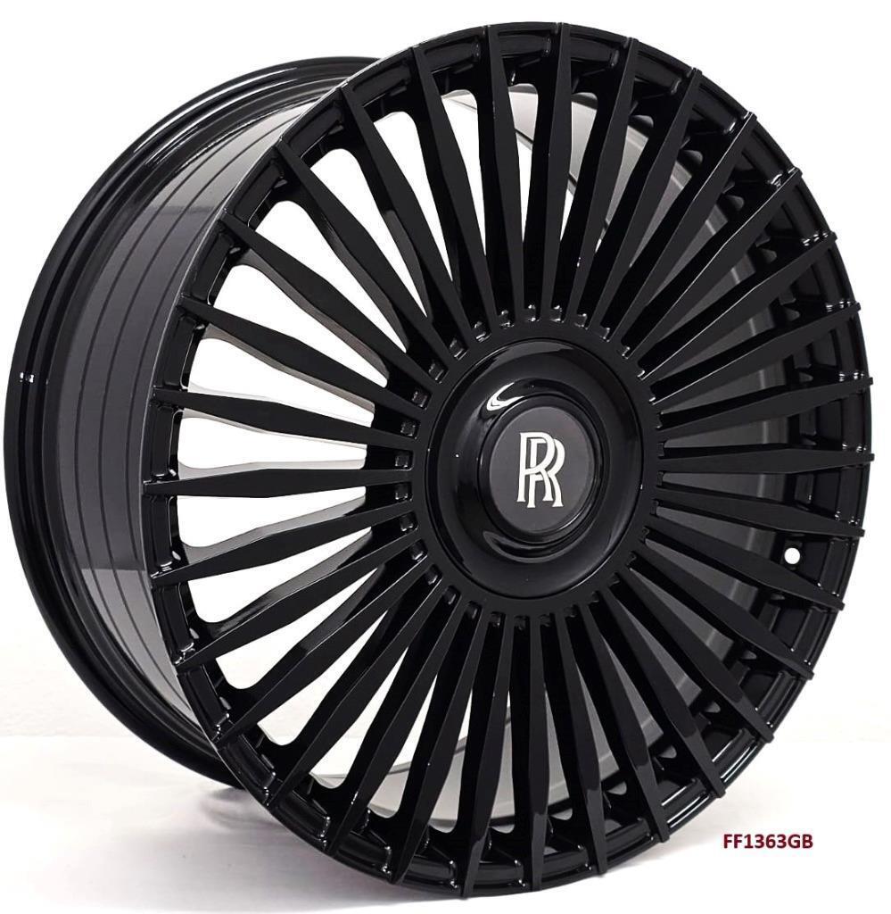 24" FLOW FORGED wheels for ROLLS ROYCE CULLINAN 2019 & UP 24x10 5x112