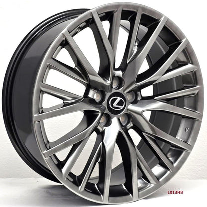 20'' wheels for LEXUS RX350L FWD 2019 & UP 5x114.3 20x8"