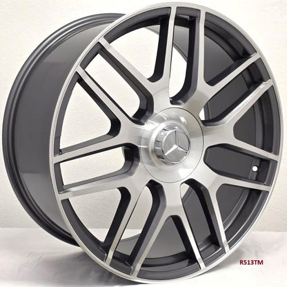 22'' wheels for Mercedes G-Wagon G55 2003 to 2011 22x10" (4 wheels)