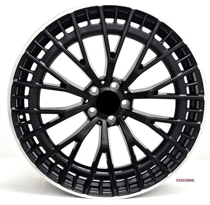 22'' Wheels for Mercedes S580 4MATIC SEDAN 2021 & UP (22x9/10.5") 5x112