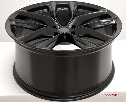 22" wheels fits TESLA MODEL S 85D 2014-15 (staggered 22x9"/22x10")