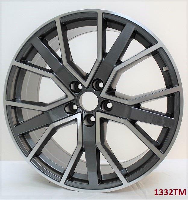 22'' wheels for AUDI Q8 3.0 PRESTIGE 2019 & UP 5X112 22x9.5 +25mm