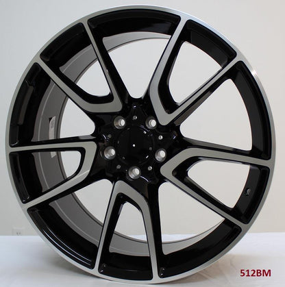 19'' wheels for Mercedes S63 4MATIC COUPE 2015-19 (Staggered 19x8.5/9.5)