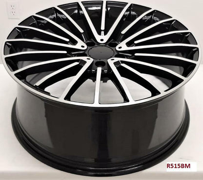 20'' wheels for Mercedes E350 SEDAN RWD 2010-16 (Staggered 20x8.5/9.5)