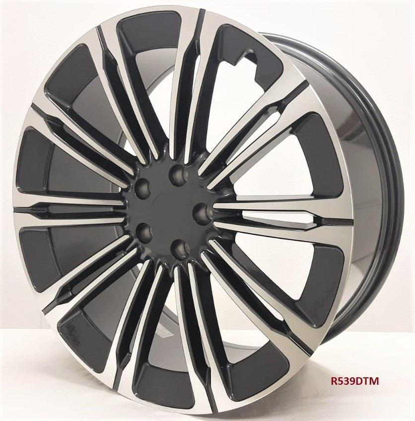 21" wheels for RANGE ROVER FULL SIZE P440e SE (2023 MODEL) 5x120 21x9.5
