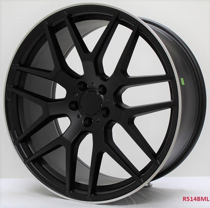 21'' wheels for Mercedes AMG GT4 COUPE GT43 2018 & UP( staggered 21x10/11) 5x112