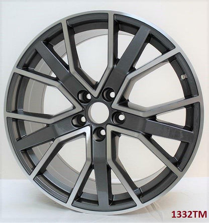 22'' wheels for AUDI e-TRON SPORTBACK PREMIUM PLUSQUATTRO 2020 & UP 22x9.5 +25mm