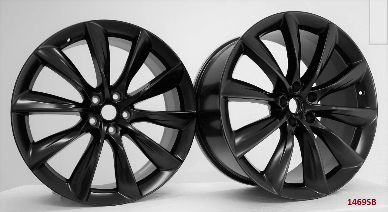21" wheels fits TESLA MODEL S 85 P85 (staggered 21x8.5"/21x9")