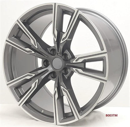 20'' wheels for BMW X5 X Drive 40i 2019 & UP (20x10/20x11") 5x112