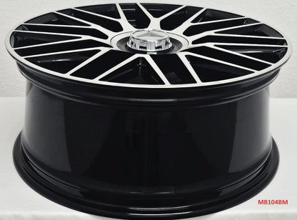 20'' wheels for Mercedes E350 SEDAN 2020 & UP (Staggered 20x8.5/9.5")