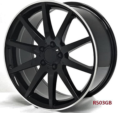 20'' wheels for Mercedes E300 SEDAN 2017-19 20x8.5/9.5" 5x112